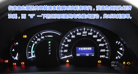 丰田凯美瑞的仪表盘上如何查看-丰田凯美瑞仪