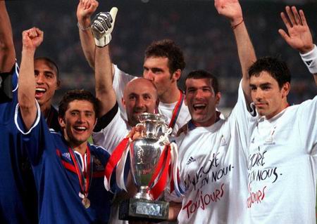 齐达内的老照片 世界冠军称霸欧洲_老照片_经