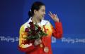 图文-[奥运]女子跳水三米板 吴敏霞获得铜牌