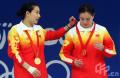 图文-奥运女子双人3米跳板 郭晶晶帮吴敏霞戴金牌