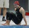 图文-女子100米自由泳半决赛 庞佳颖无缘决赛