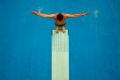 图文-奥运跳水男子3米跳板预赛 这一刻很紧张