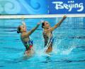 图文-花样游泳女子双人决赛赛况 俄罗斯选手夺冠