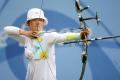 图文-奥运会射箭女子个人比赛 韩国选手很稳定