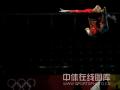 图文-中国女子体操队赛场训练 身体舒展至极致