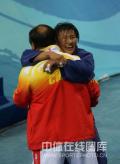 图文-杨秀丽获柔道女子78公斤级金牌 金牌来之不易