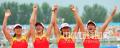 图文-女子四人双桨中国夺金 此刻我们最幸福