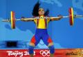 图文-女子举重69公斤级决赛 哥伦比亚女强人