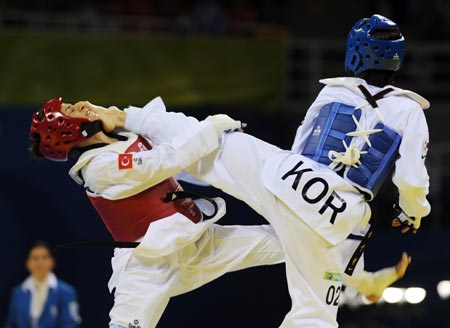 S Korean Lim wins women's 57kg taekwondo gold