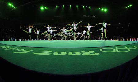 Photo: Gymnastics artistic gala of Beijing Olympics