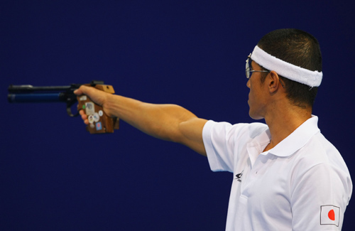 Photo: Modern Pentathlon Men's Shooting 10m Air Pistol