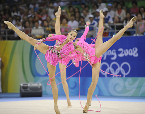 Photos: Russia wins Rhythmic Gymnastics Team gold