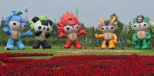 Villa olímpica de Beijing impresiona a visitantes 