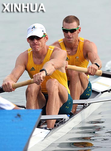 Australia gana oro en dos sin timonel masculino 