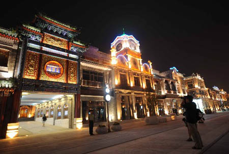 Photos : Beijing rouvrira l'avenue commerciale historique de Qianmen