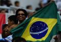 图文-[奥运会]德国女足VS巴西 巴西球迷热情高涨