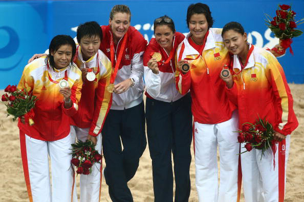 Beachvolleyball: Gleich zwei Medaillen für China