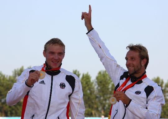 Deutsche Kajakfahrer holen zweimal olympisches Gold