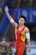 图文-奥运男子体操队资格赛 李小鹏是晋级最大功臣