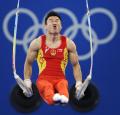 图文-奥运竞技体操项目精彩回顾 杨威全力以赴