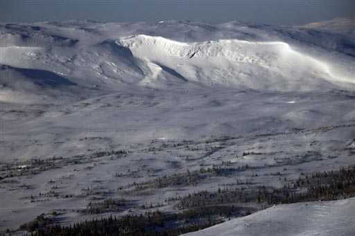 图文-瑞典风土人情图片 苍茫的雪原