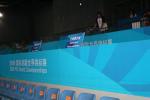 图文-“全国网站看奥运”第3天 击剑馆记者看台席