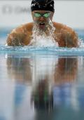 图文-北岛康介破100米蛙泳世界纪录 骇人的“飞鱼”