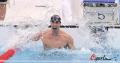 图文-菲尔普斯100米蝶泳夺第七金 飞鱼的正面
