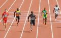 图文-奥运会男子200米预赛 坚实的迈向终点