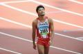 图文-奥运会男子200米预赛 日本选手比赛结束