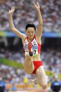 图文-奥运女子三级跳远决赛展开 日选手面容清秀