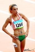 图文-奥运女子200米预赛满脸惊诧