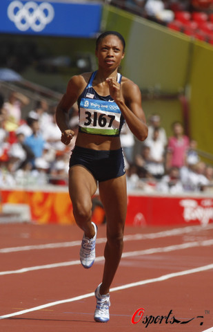 图文-奥运女子200米预赛更快更高更强