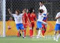 图文-[奥运]中国女足0-2日本 兴奋的日本队队员