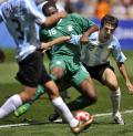 图文-男足决赛阿根廷卫冕成功