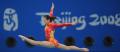 图文-中国队亮相女子资格赛 程菲在平衡木比赛中