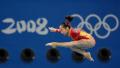 图文-中国队参加女子体操资格赛 邓琳琳轻巧跳跃