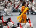 图文-北京奥运会开幕式垫场表演 民族乐器登场