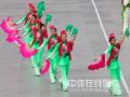 图文-北京奥运会开幕式垫场表演 秀荷民族风情