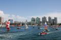 图文-奥运会帆船比赛11日各级别赛况 城市边较量