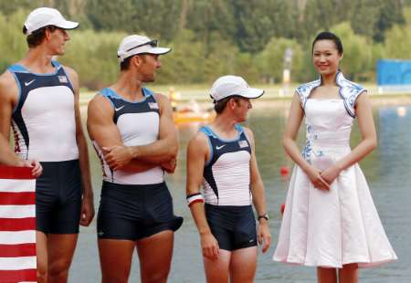 图文-路透社北京奥运最佳图片 三兄弟在干嘛