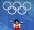 图文-[奥运]举重女子69公斤级 刘春红打破世界纪录