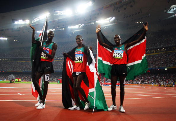 图文-男子3000米障碍赛决赛 肯尼亚长跑军团