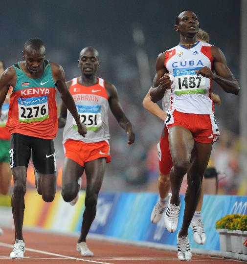 图文-奥运田径男子800米20日赛况 洛佩斯晋级