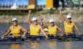 图文-女子四人皮艇500米决赛 澳大利亚获铜牌