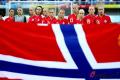 图文-巴西女足2-1挪威进入四强 挪威队面向国旗