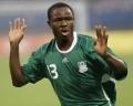 图文-男足比利时VS尼日利亚 奥卢巴约庆祝进球