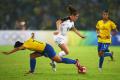 图文-奥运会女足决赛美国VS巴西  动作有些夸张