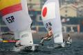 图文-奥运会13日帆船各级别比赛 西班牙实力不俗