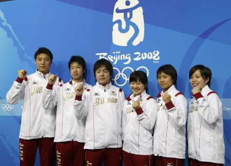图文-日本乒乓球队新闻发布会 日本队期望好成绩